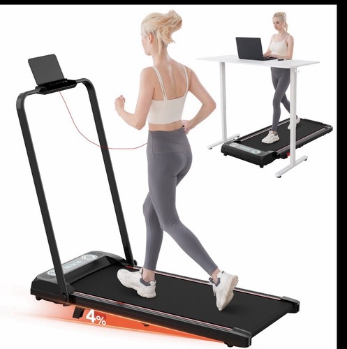 Foldable walking pad treadmill - foldable,